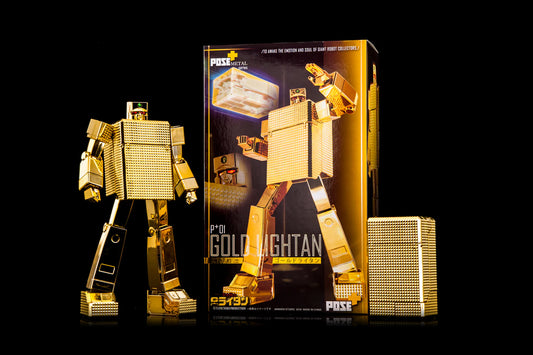 【官方開箱介紹】 POSE+ Metal series: Gold Lightan《黃金戰士》