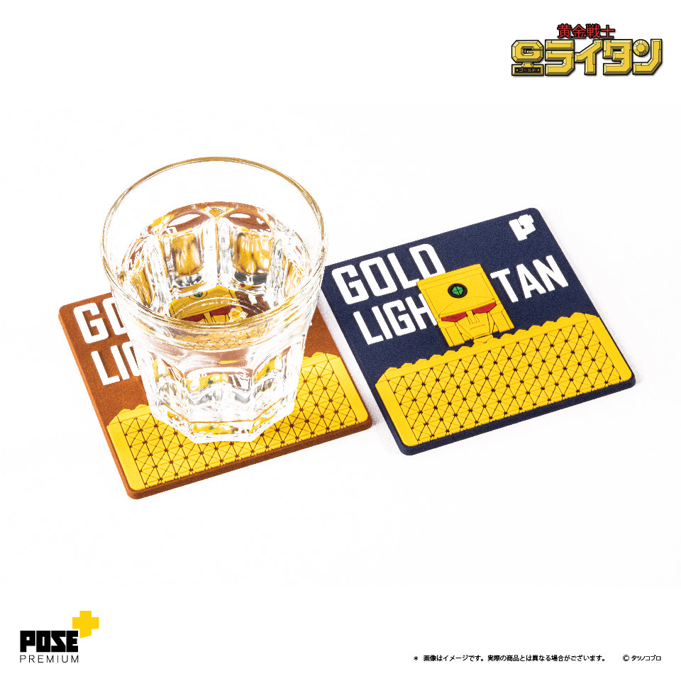 POSE+PREMIUM 矽膠杯墊-天威勇士 A, B/ 戰國魔神 C,D/ 哥頓 E,F/黃金戰士 G,H(只限香港地區)